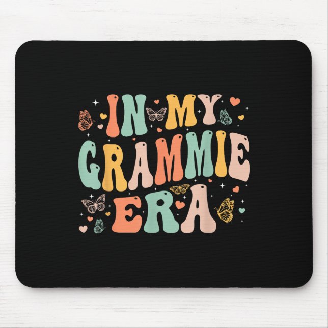 Retro Groovy In My Grammie Era Mother's Day Women  Mousepad (Vorne)
