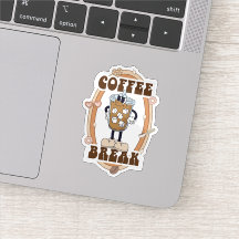 Retro Groovy Kaffeepause