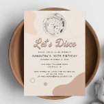 Retro Groovy Lasse Disco 30. Geburtstag Party Einladung<br><div class="desc">Unsere maßgeschneiderte Retro Grovy Disco 30. Geburtstagsfeiern sind die perfekte Möglichkeit, Ihre besondere Meilensteinzeit zu feiern. Diese Einladungen sind im Retro-Stil und in sanften Pastelltönen gestaltet und können mit Ihrer persönlichen Touch individuell gestaltet werden. Wählen Sie aus verschiedenen Vorlagen, Schriftart und Layouts, um mit unserem Design-Tool eine so einzigartige Einladung...</div>