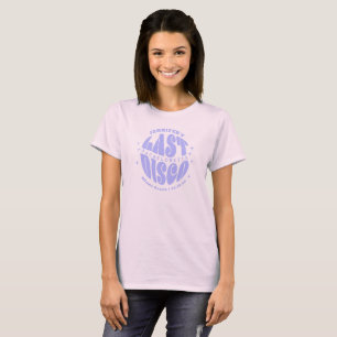 Retro Groovy Letzte Disco-Junggesellinnen-Abschied T-Shirt
