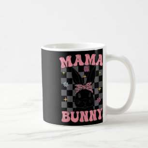 Retro Groovy Mama Hase passende Familie Ostern Mut Kaffeetasse