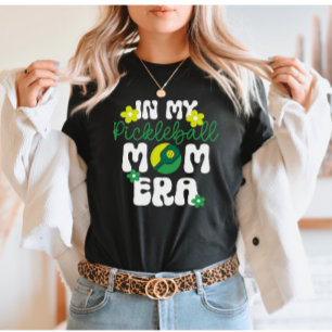 Retro Groovy Pickleball-Mutter-Ära T-Shirt