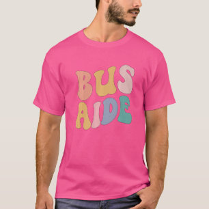 Retro Groovy School Bus Squad zurück zum Schulbus T-Shirt