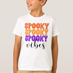 Retro Groovy Spooky Vibes Vintag Halloween T-Shirt