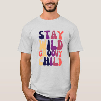 Retro Groovy Spread Kindness, Kindness Liebhaber T-Shirt