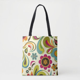 Retro Groovy Spring Pattern