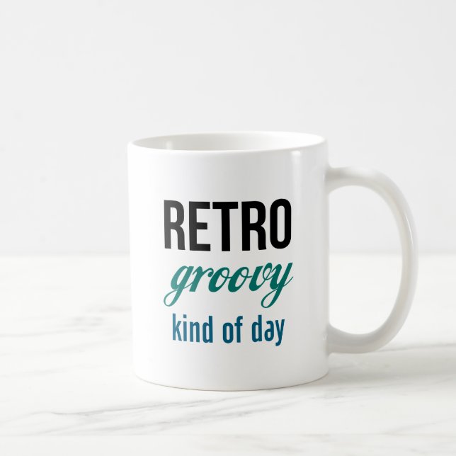 Retro Groovy Tasse (Rechts)