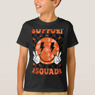 Retro Groovy Unterstützergruppe Multiple Sklerose  T-Shirt