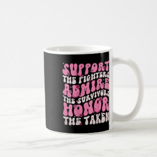 Retro Groovy unterstützt das Bewusstsein von Fraue Kaffeetasse