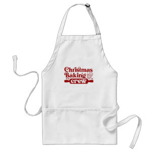 Retro Groovy Weihnachtsbacken Crew Schürze