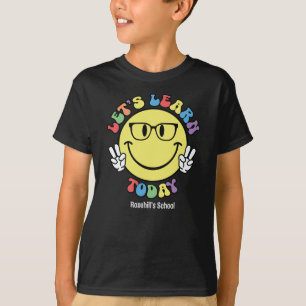 Retro Groovy Zurück zur Schule T-Shirt