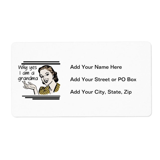 Retro Großmutter-T - Shirts und Geschenke (Vorne)