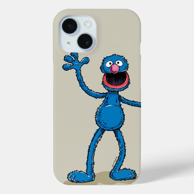 Retro Grover Case-Mate iPhone Hülle (Rückseite)