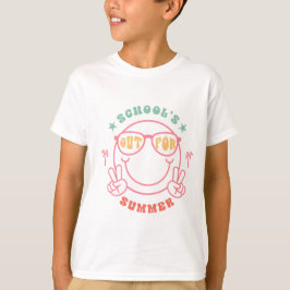 Retro Grunge "School's Out" Sommerdesign T-Shirt