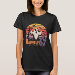 Retro Grusel-Meme 67 Sechs Sieben 6 7 T-Shirt