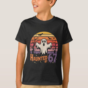 Retro Grusel-Meme 67 Sechs Sieben 6 7 T-Shirt