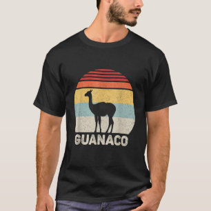Retro Guanaco El Salvador Pupusas Food Vintag T-Shirt