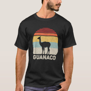 Retro Guanaco El Salvador Pupusas Food Vintag T-Shirt