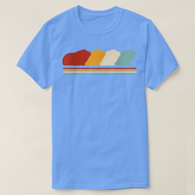 Retro Guinea Schweine Guinea Schwein 5150 T-Shirt (Design vorne)