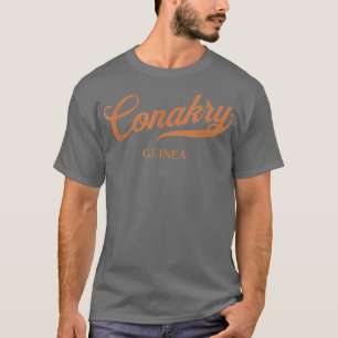 Retro Guinea Stadt - Vintage Conakry T-Shirt