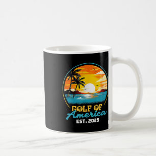 Retro Gulf of US America Est 2025 American Flag G Kaffeetasse