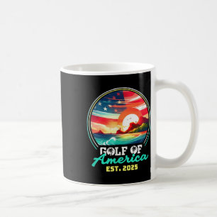 Retro Gulf of US America Est 2025 American Flag G Kaffeetasse