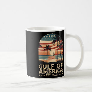 Retro Gulf of US America Est 2025 American Flag G Kaffeetasse
