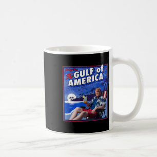 Retro Gulf of US America Est 2025 American Flag G Kaffeetasse