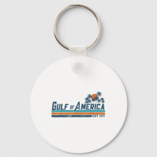 Retro Gulf of US America Est 2025 American Flag G Schlüsselanhänger