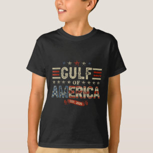 Retro Gulf of US America Est 2025 American Flag G T-Shirt