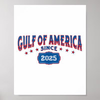 Retro Gulf of US America seit 2025 US Flag Golf