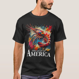 Retro Gulf of USA America Golf of Mexico Nie für T-Shirt
