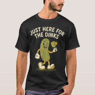 Retro-Gurke lustig vintage hier für die Dinks T-Shirt