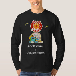 Retro Gute Vibes Erde Charakter T-Shirt