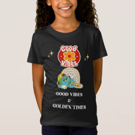 Retro Gute Vibes Erde Charakter T-Shirt