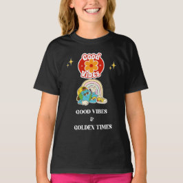 Retro Gute Vibes Erde Charakter T-Shirt