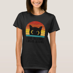 Retro Guten Morgen menschlicher Servant Matching B T-Shirt