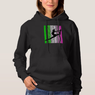 Retro Gymanastics Dancer Girl Gymnastiktrainer Hoodie