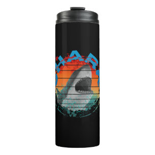 Retro-Hai-Angler-Anglergeschenk  Thermosbecher
