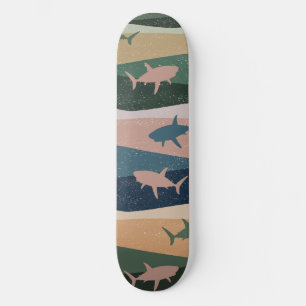 RETRO-HAI-WELLE SKATEBOARD