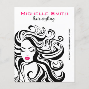 Retro Hairstyling-Marketing Flyer