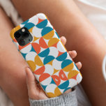 Retro Halbkreis Jakobsmuschel fett blau-orange gel Case-Mate iPhone 14 Hülle<br><div class="desc">Treten Sie mit unserem Retro Half Circle Scallop Bold Blue, Orange und Yellow Case in die Zeit zurück. Dieses auffallende Accessoire verkörpert den Geist der 60er Jahre mit seinen lebhaften Farben und dem fett gedruckten Muster. Das Design der Jakobsmuschel verleiht dem Retro-Stil eine Touch von Laune und Nostalgie. Personalisieren Sie...</div>