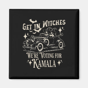 Retro Halloween 1692 wird in Hexen, wir stimmen fü Magnet