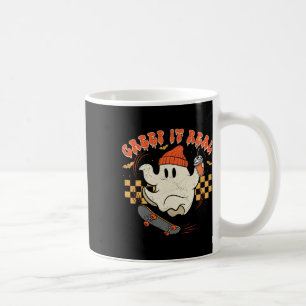Retro Halloween Creep It Real Ghost Boy Fall Seaso Kaffeetasse