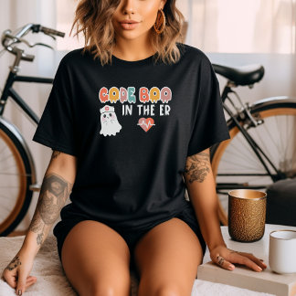 Retro Halloween ER Nurse Shirt, Vintag Style T-Shirt