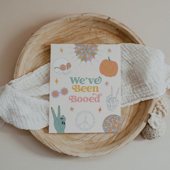 Retro Halloween Games Boo Neighbour Game Sign Poster (Von Creator hochgeladen)