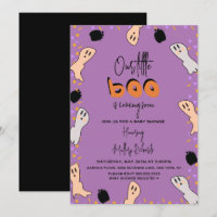 Retro Halloween Ghost Unsere kleine Boo Baby Dusch