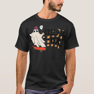 Retro Halloween Grusel ist echt Vintage Geist Hall T-Shirt