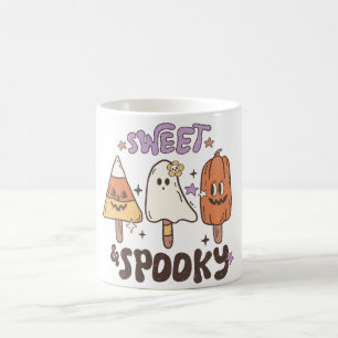 Retro Halloween Ice Cream Kaffeetasse