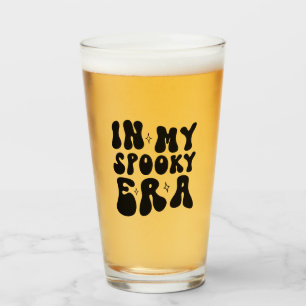 Retro Halloween in meiner gruseligen Ära Vintage H Glas